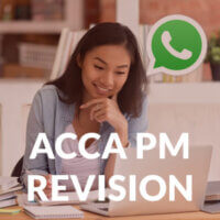 ACCA PM Revision Live Support
